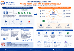 ERP đã triển khai nhiều năm. Vì sao nhân viên vẫn thích dùng Excel?